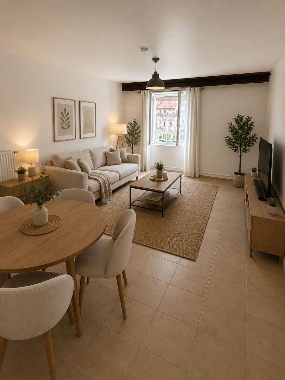 Charmant 2 pièces 45,3m² en duplex avec vue exceptionnelle sur la Marne