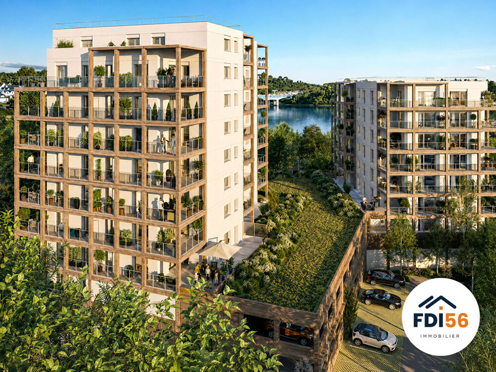 Vente Appartement Appartement NEUF 2 pièces n°A0203 - 42 m² - 1155 200  terrasse et parking Lorient