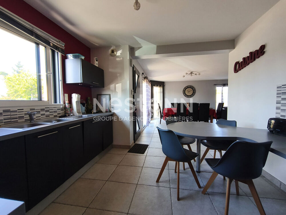 Maison à vendre à Sérent - 4 chambres - vie de plain pied, jardin, garage