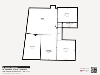  Appartement � vendre 4 pi�ces 86 m�