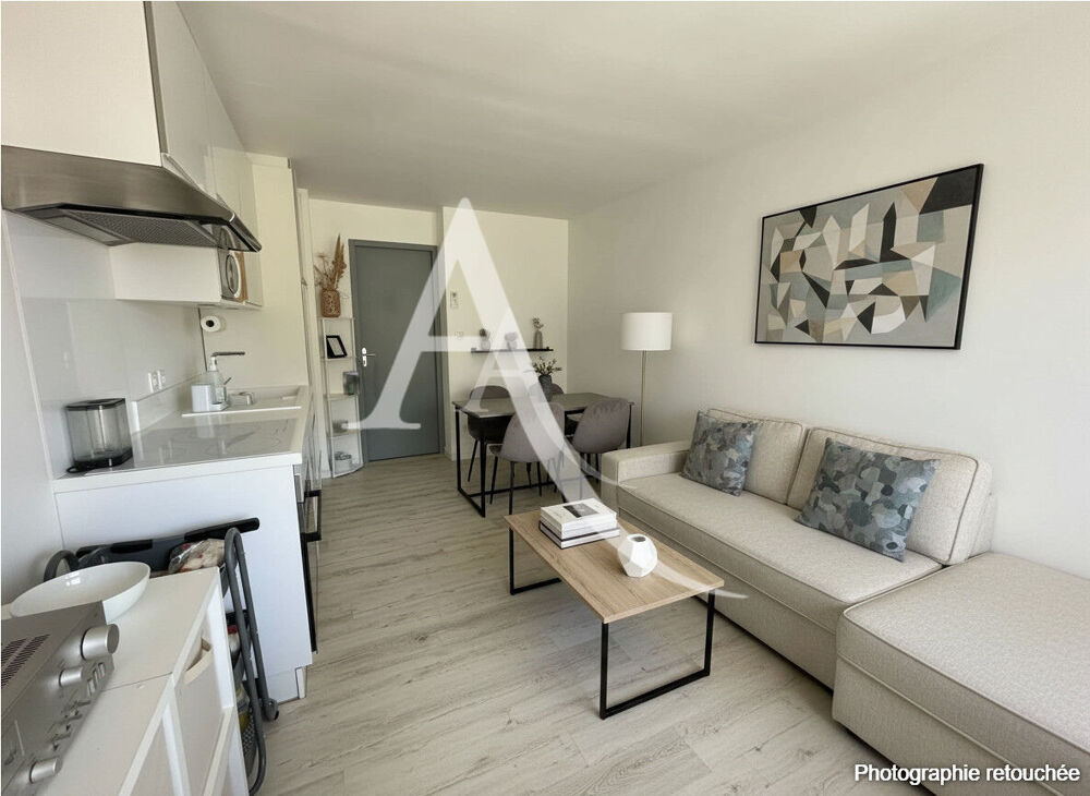 Studio de 21m² rénové avec loggia et parking