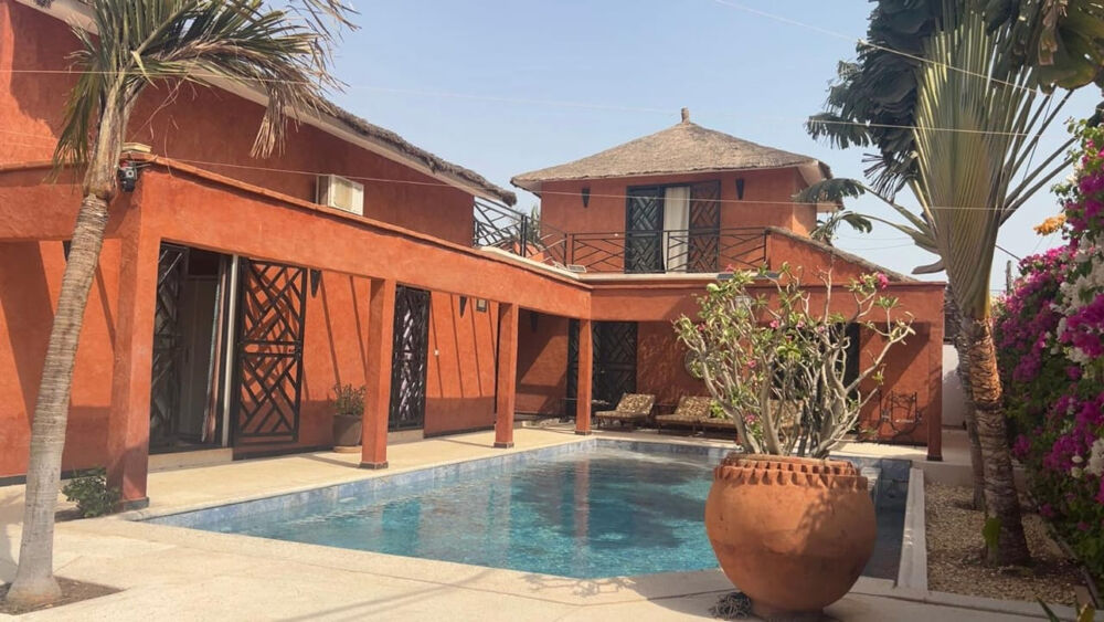Location Maison Belle villa meublée avec piscine à Ngaparou en 3ème ligne de la mer Ngaparou (Senegal)