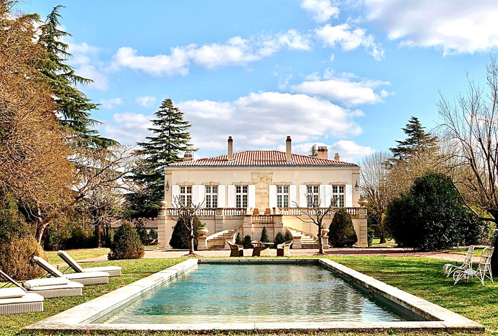 Vente Maison DOMAINE DE VIENNE  - Chartreuse d'exception du XVIII siècle signée Victor Louis aux portes de Bordeaux Camblanes et meynac