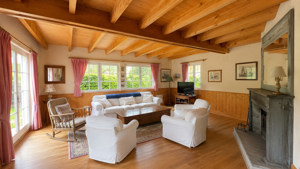 Vente Maison Fouesnant, Beg-Meil, une grande maison de 187 m², un beau jardin de 1300 m², la plage à pied ! Fouesnant
