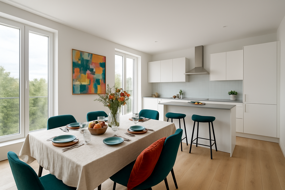 Appartement 4 pièces de 84 m2 (Saint-Germain-lès-Arpajon)