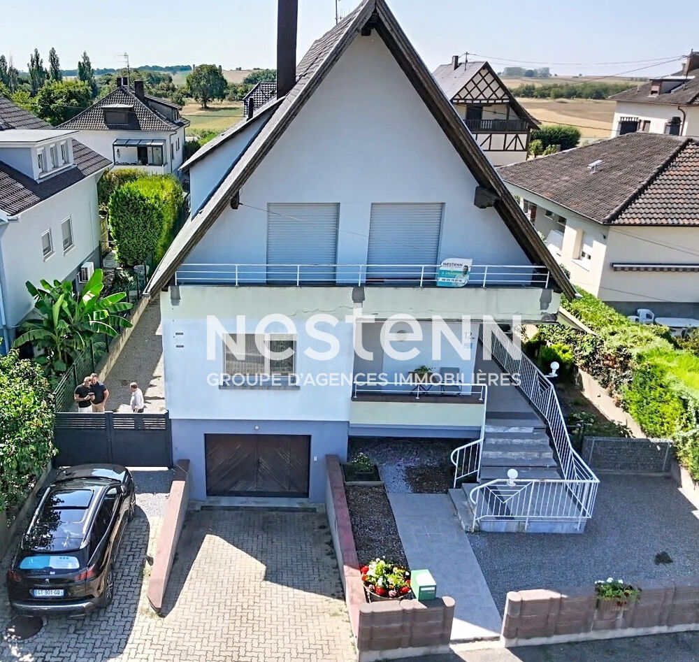 Maison spacieuse de 8 pièces à vendre à Duppigheim - Un havre de paix à proximité de la nature