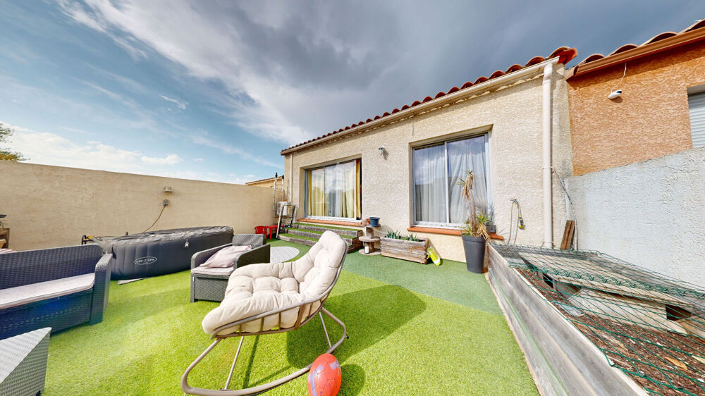 Vente Maison HAMEAU LE SOMAIL - Pavillon de plain-pied 2 chambres, bureau, garage et jardinet Saint nazaire d aude