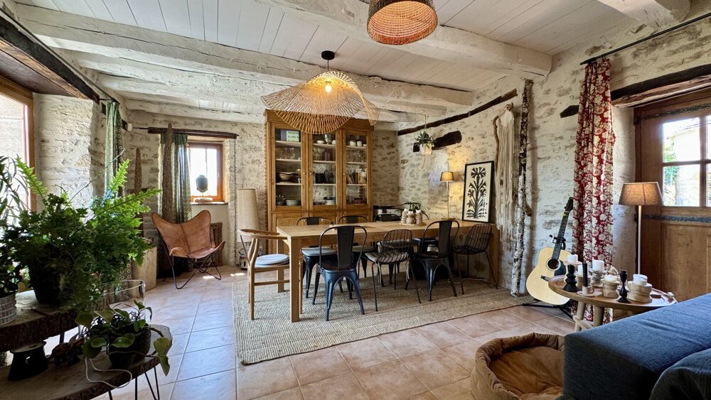 Vente Maison Corps de ferme restauré - 2 maisons indépendantes - 255 m2 habitables Cajarc
