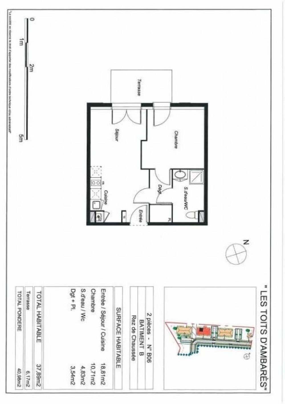 Location Appartement TOITS D'AMBARES - B06 - Ambares et lagrave
