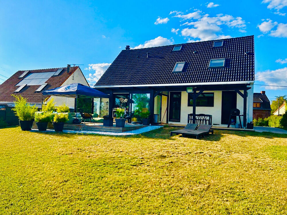 Vente Maison Villa individuelle 4 chambres dont suite parenttale au RDC Mons en pevele