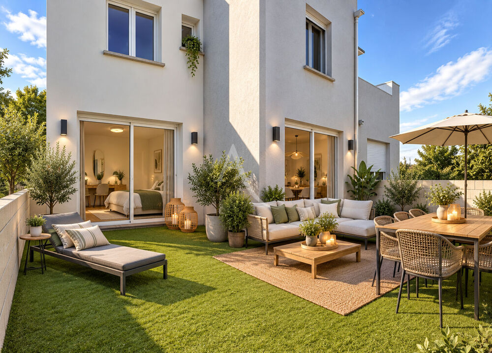Vente Appartement Appartement à Nanteuil les Meaux en rez-de-chaussée - F3  - 74 m2 - 2 chambres - 1 terrasse et 1 jardin et 2 places de stationne Nanteuil les meaux