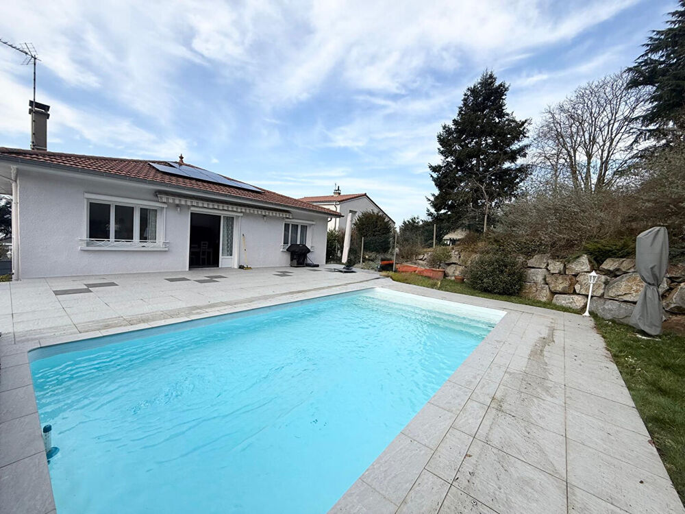 Maison individuelle avec piscine secteur Crêt de Loup St Etienne