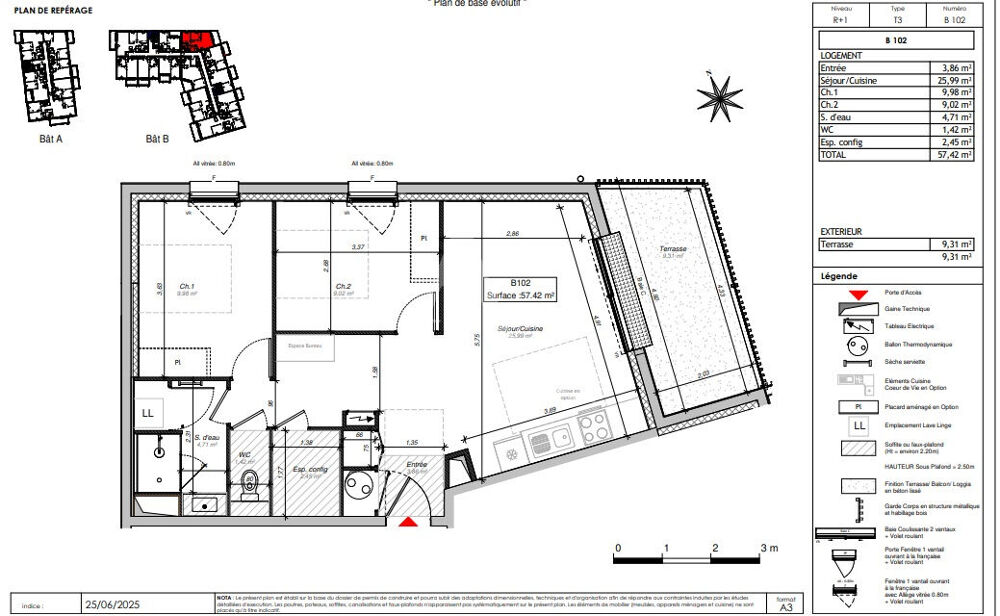 Vente Appartement Appartement T3  à Saint Barthelemy D Anjou Saint barthelemy d anjou
