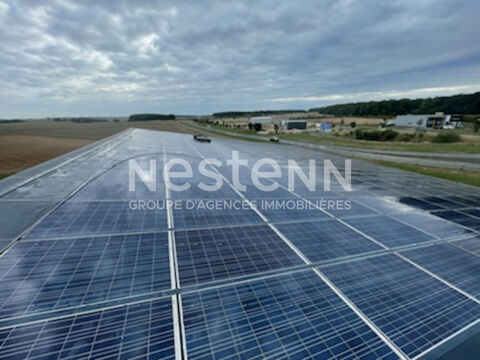   Bâtiment Industriel 1 154 m² avec Foncier 12 000 m²  Axe A10 Tours/Blois, panneaux solaire et accès PL44T 