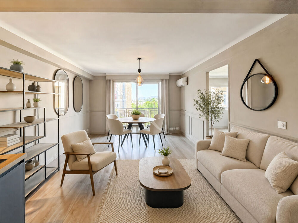 Vente Appartement LE CANNET SECTEUR CANNET MAIRIE : MAGNIFIQUE 3P 58 m² Le cannet