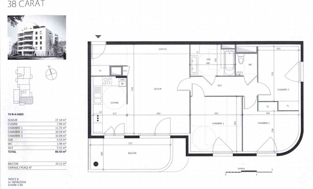 Location Appartement FONTAINE LES DIJON - PROCHE LYCEE MONTCHAPET Fontaine les dijon