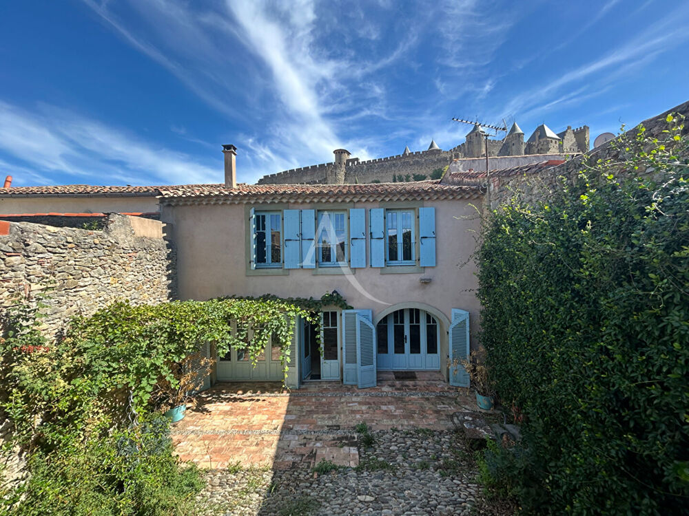 MAISON RÉNOVÉE AU PIED DE LA CITÉ ? EXTÉRIEUR SANS VIS-À-VIS et VUE EXCEPTIONNELLE