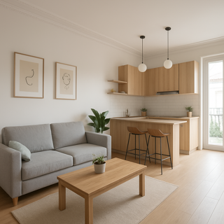  Appartement � vendre 1 pi�ce 38 m� Saintes