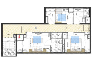  Appartement � vendre 4 pi�ces 109 m�