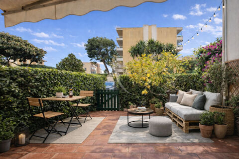   Le Cannet - 2 pi�ces traversant en rez-de-jardin avec parking Appartement - 2 pi�ce(s) - 31 m�