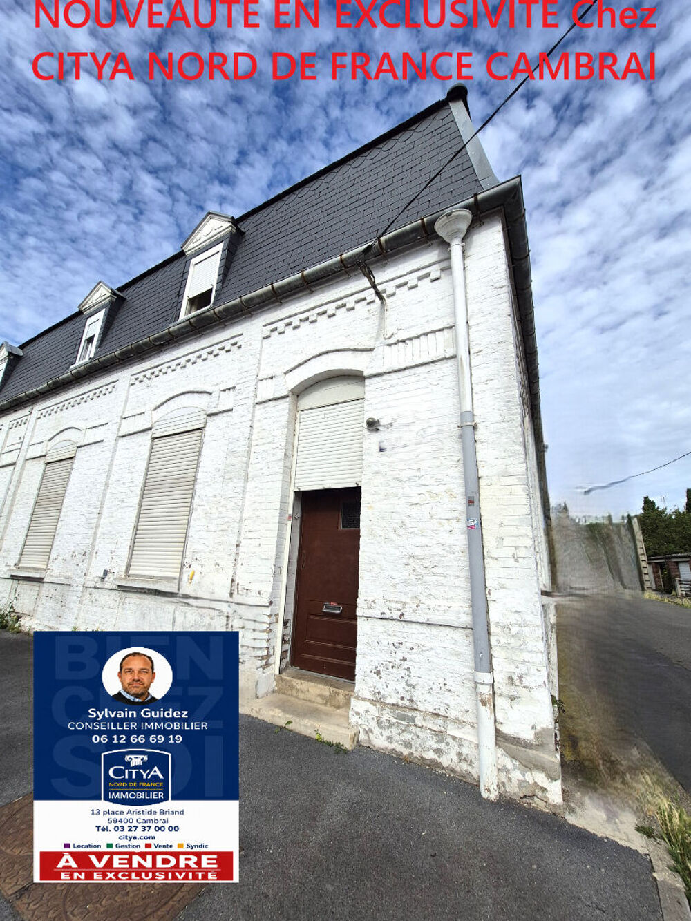 Vente Maison Maison Cambrai 5 pièce(s) 60 m2 Cambrai