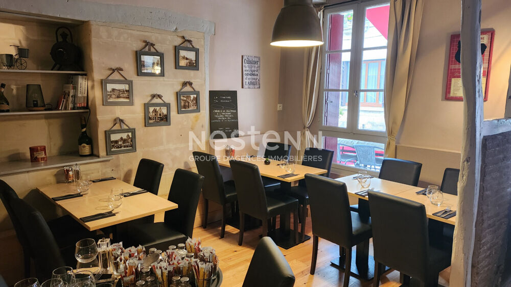   Restaurant de caractère avec logement.  Coeur historique de Saint-Aignan 