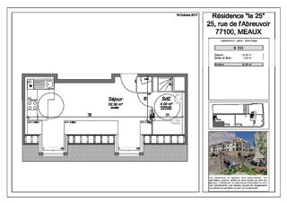  Appartement � vendre 1 pi�ce 27 m�