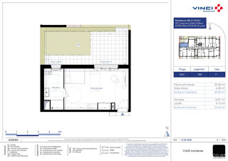  Appartement à vendre 1 pièce 29 m²
