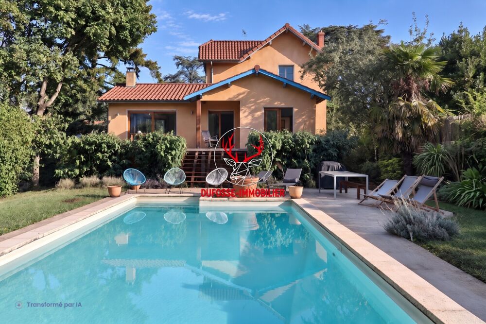 Vente Maison SAINTE-FOY-LÈS-LYON : Propriété de caractère avec piscine Sainte foy les lyon