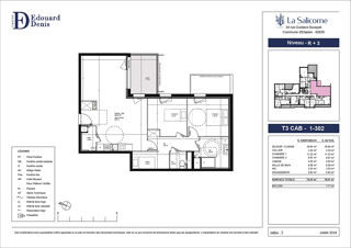  Appartement � vendre 3 pi�ces 78 m�
