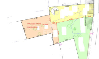  Terrain � vendre 970 m�