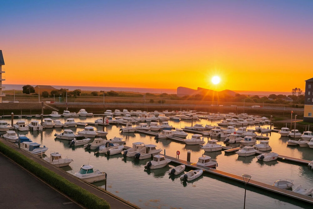 Vente Appartement appartement avec balcon, vue mer & vue port, cave et parking - Courseulles-Sur-Mer Courseulles sur mer