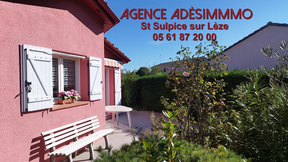 Vente Maison Maison T5 de 110m² sur terrain de 680m²+ Garage Lagardelle sur leze