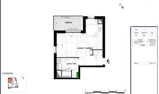  Appartement à vendre 1 pièce 31 m²