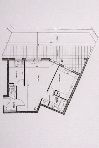  Appartement � louer 2 pi�ces 45 m�