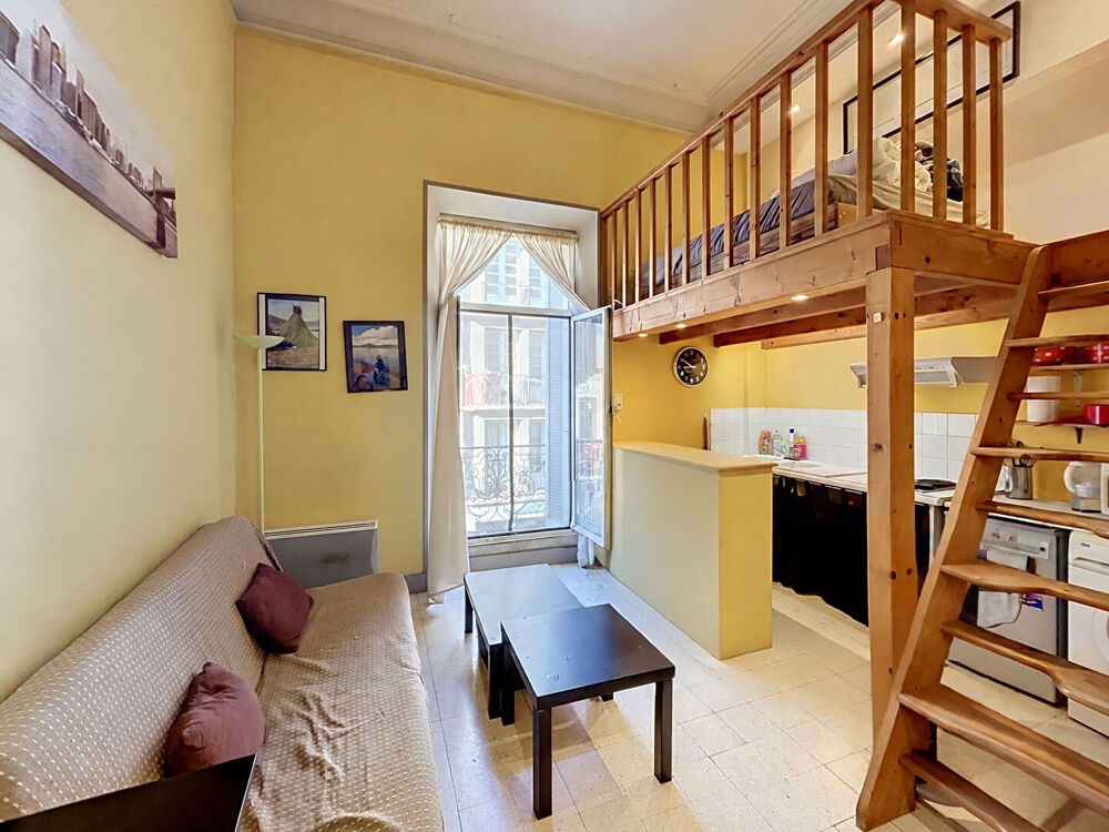 Location Appartement Studio meublé de 23m² avec mezzanine en intra-muros Avignon