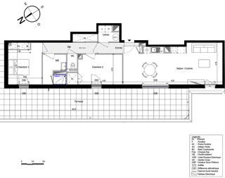  Appartement � vendre 4 pi�ces 73 m�