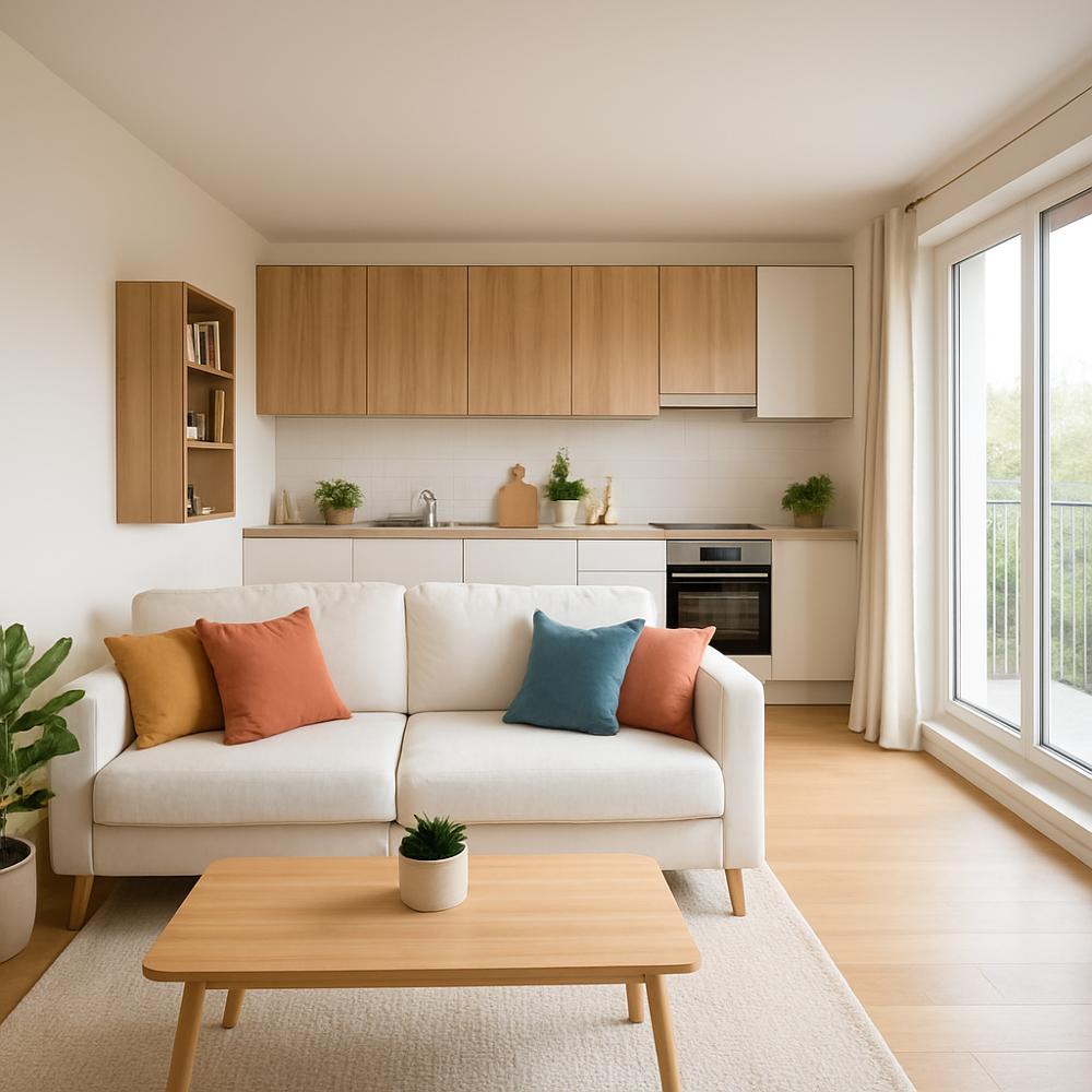 Appartement 2 pièces de 44 m2 (Savigny-le-Temple)