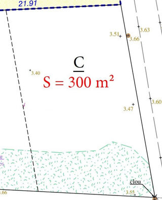  Terrain � vendre 300 m�