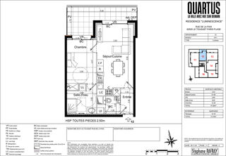 Appartement  vendre 2 pices 47 m