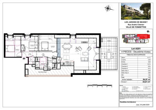  Appartement � vendre 4 pi�ces 1 m�
