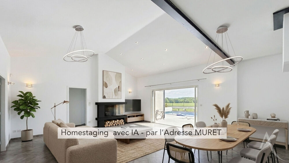 Maison Muret Plain pied 134m² , double garage et piscine
