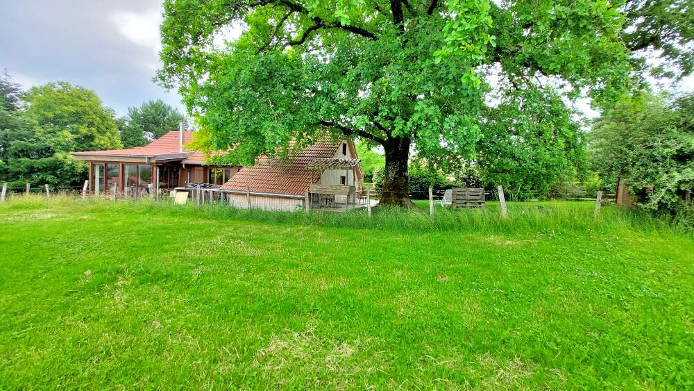 Vente Maison Chalet 7 pièces 100 m2 sur terrain arboré de 948m2, vue sur prairies Charmoille