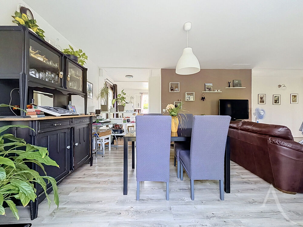 Maison 4 pièces avec vie de plain-pied, sous-sol partiel et jardin à Gargenville