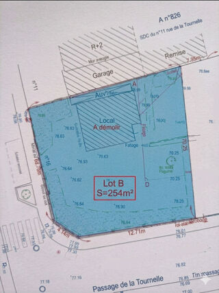  Terrain � vendre 254 m�