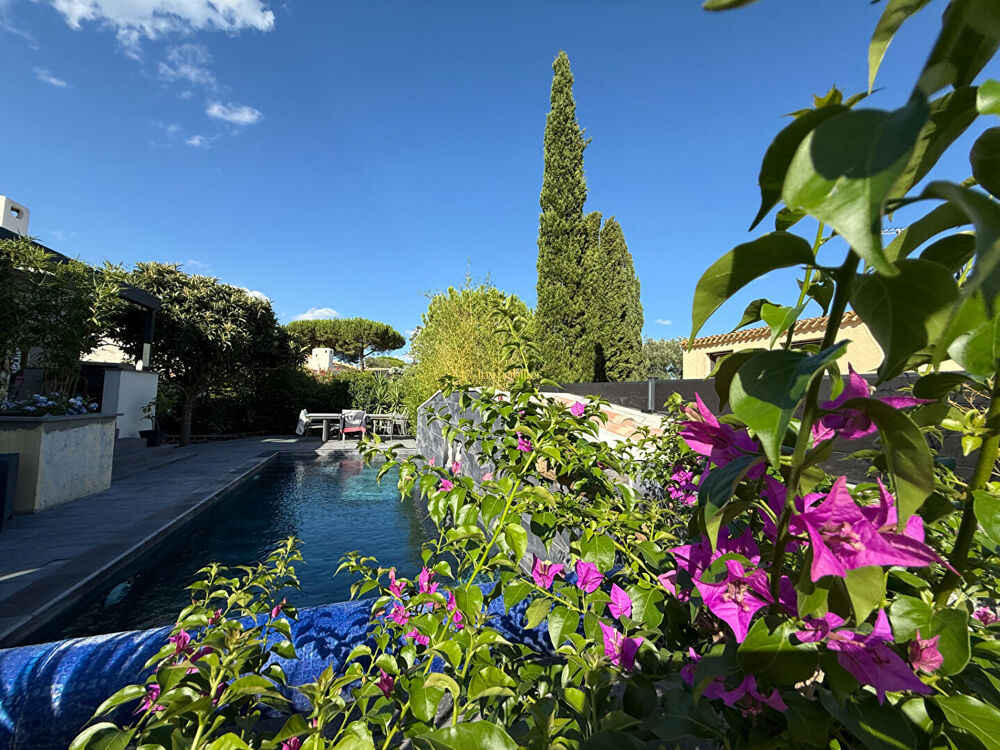 CAP d' AGDE Maraval, Villa rénovée 150 m2 avec piscine