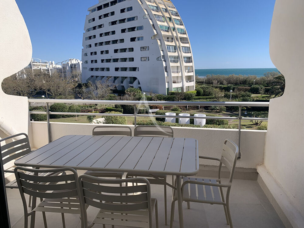 Location Appartement A louer du 1er Septembre 2026 au 31 Mai 2027 Appartement  1 pièce(s) 24.94 m2 meublé La grande motte
