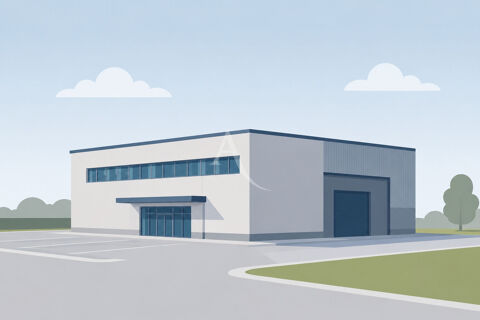 Ensemble immobilier d'activit&eacute;s avec terrain constructible - 1 200m&sup2; - FEILLENS 1300000 01570 Feillens