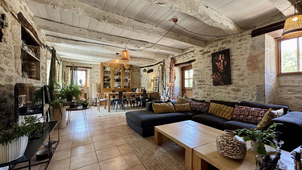 Vente Maison Corps de ferme restauré - 2 maisons indépendantes - 255 m2 habitables Cajarc