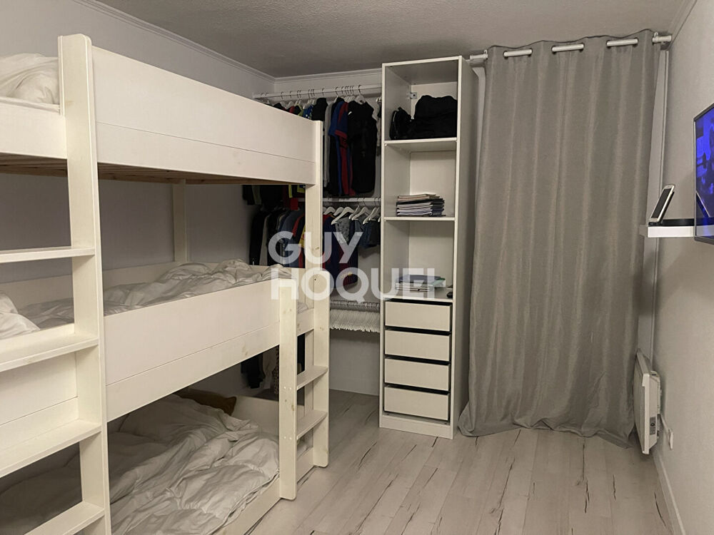 T3 de 70 m² avec balcon, parking et locataire en place.